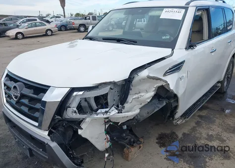 2022 Nissan Armada Platinum 2Wd from USA, damaged, VIN JN8AY2DA3N9392653